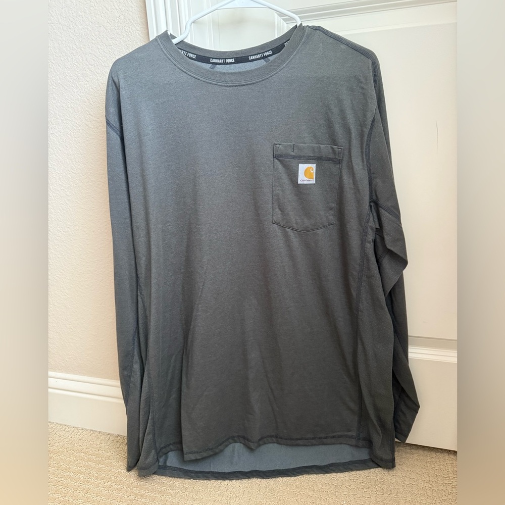 Carhartt Gray Long Sleeve Tee